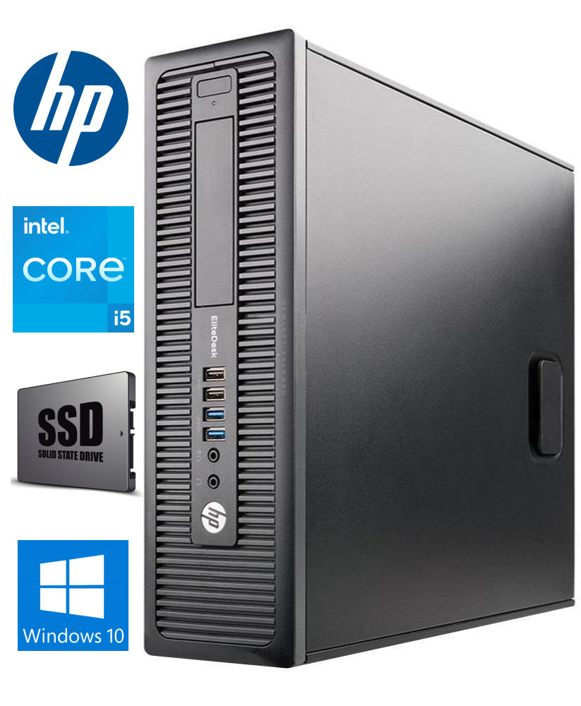 600 G1 i5-4570 8GB 480GB SSD 2TB HDD Windows 10 Professional Stacionarus kompiuteris