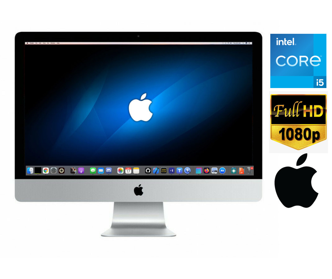 21.5" Apple Imac (Late 2013)  i5 16GB 1TB HDD Catalina OS Stacionarus kompiuteris