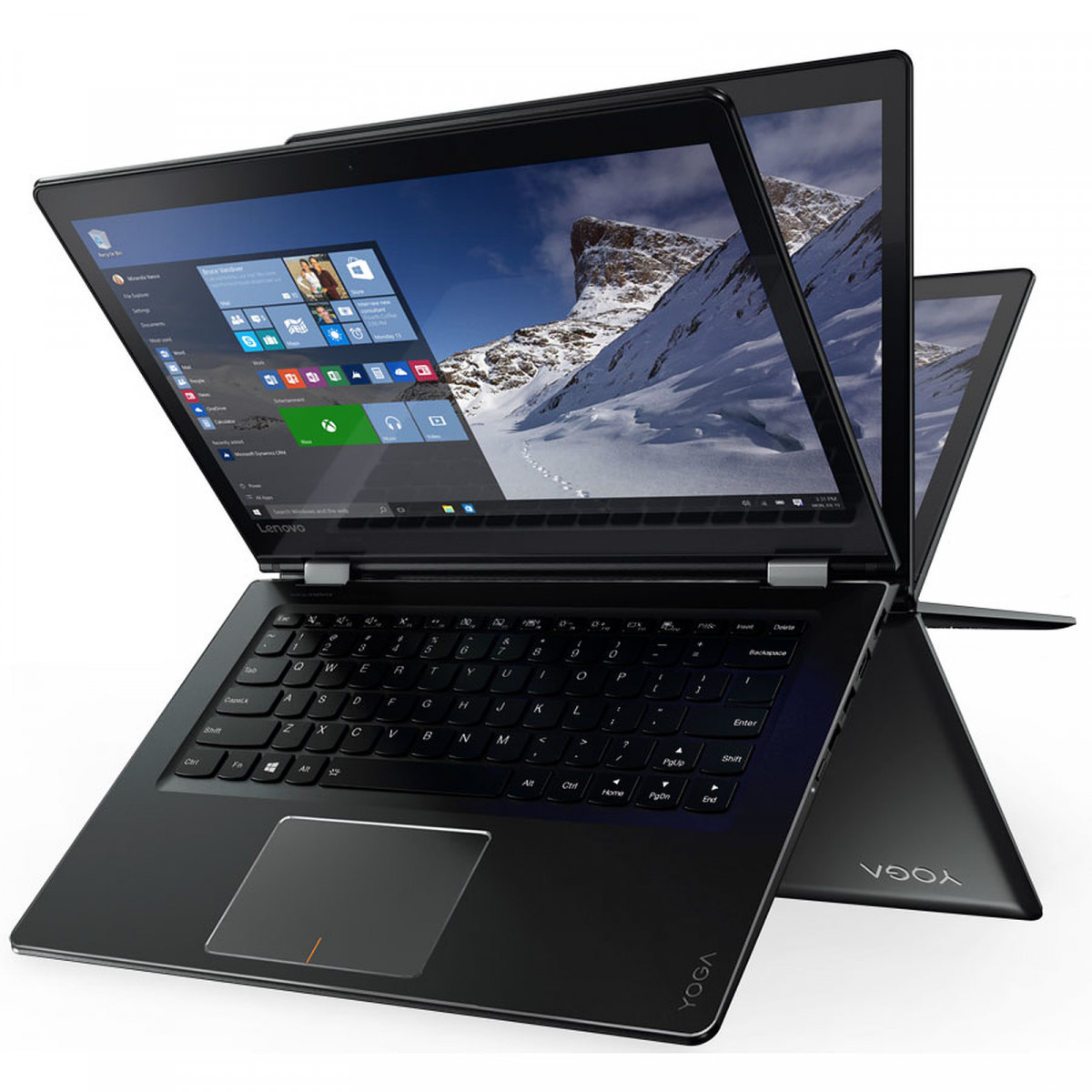 14" Yoga 520 i3-7100U 8GB 256GB SSD Touchscreen Windows 10 Professional Nešiojamas kompiuteris