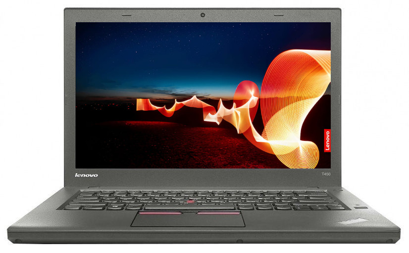 14" ThinkPad T450 i5-5300U 4GB 256GB SSD Windows 10 Pro Nešiojamas kompiuteris