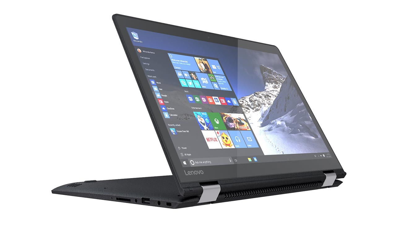 14" Yoga 520 i3-7100U 4GB 256GB SSD Touchscreen Windows 10 Professional Nešiojamas kompiuteris