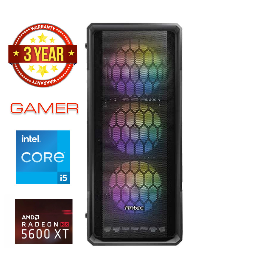 Gamer i5-4570 16GB 1TB SSD RX5600 XT Windows 10 Professional Stacionarus kompiuteris