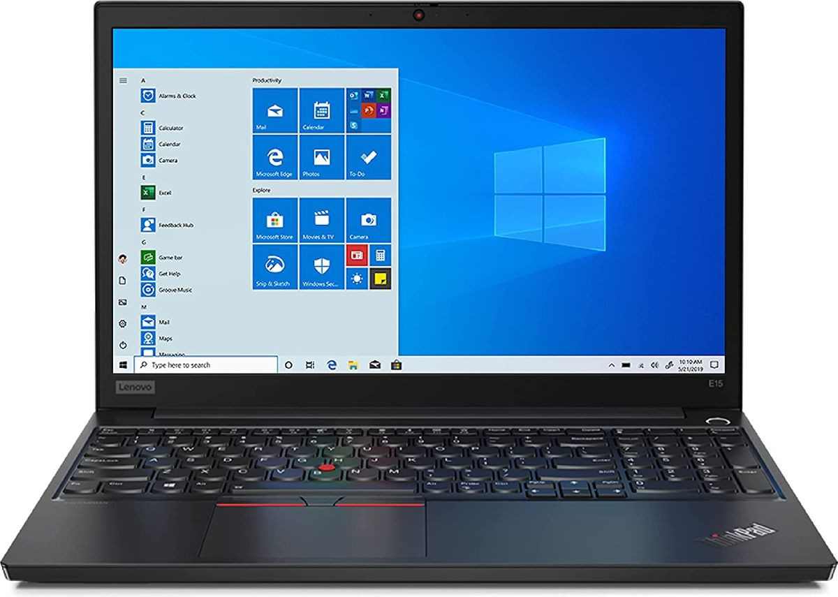 15.6" ThinkPad E15 i7-10510U 16GB 256GB SSD FHD RX640 Windows 10 Professional Nešiojamas kompiuteris