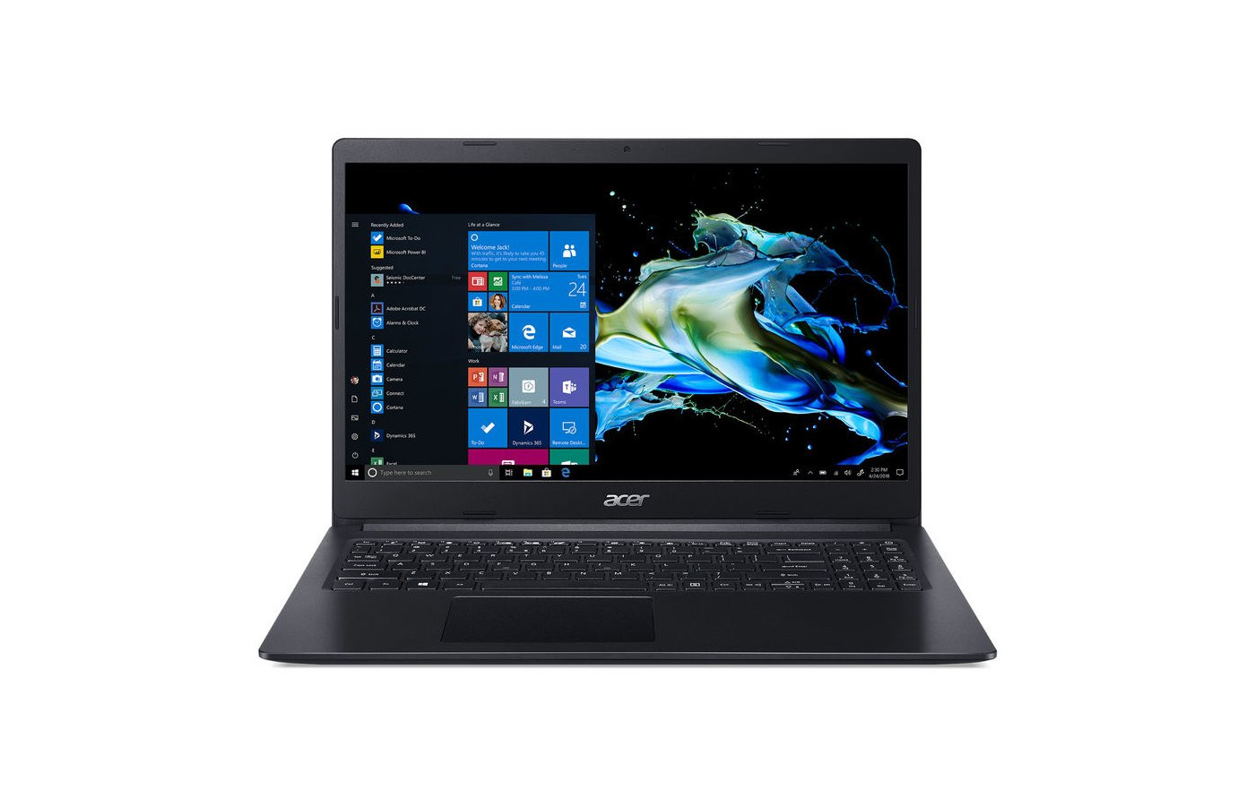 15.6" Acer Extensa N5100 8GB 256GB SSD FHD Windows 10 Professional Nešiojamas kompiuteris