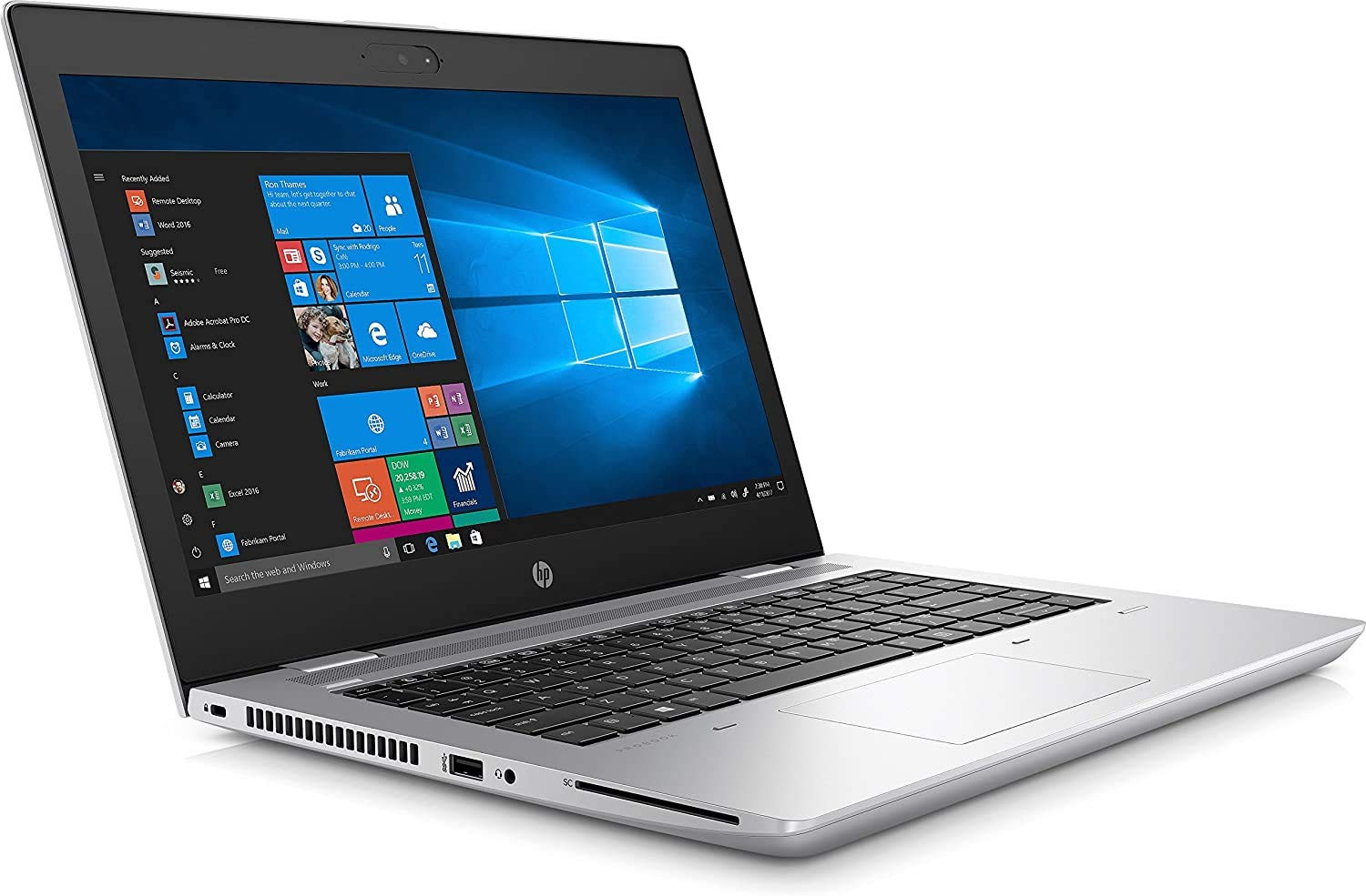 14" Probook 640 G4 i5-8250U 8GB 512GB SSD Windows 11 Professional Nešiojamas kompiuteris