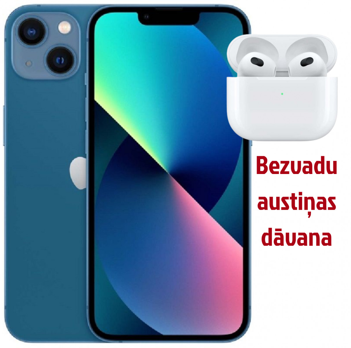 Pirkti APPLE Iphone 13 128GB Blue Demo Mobilieji telefonai | MDATA.LT