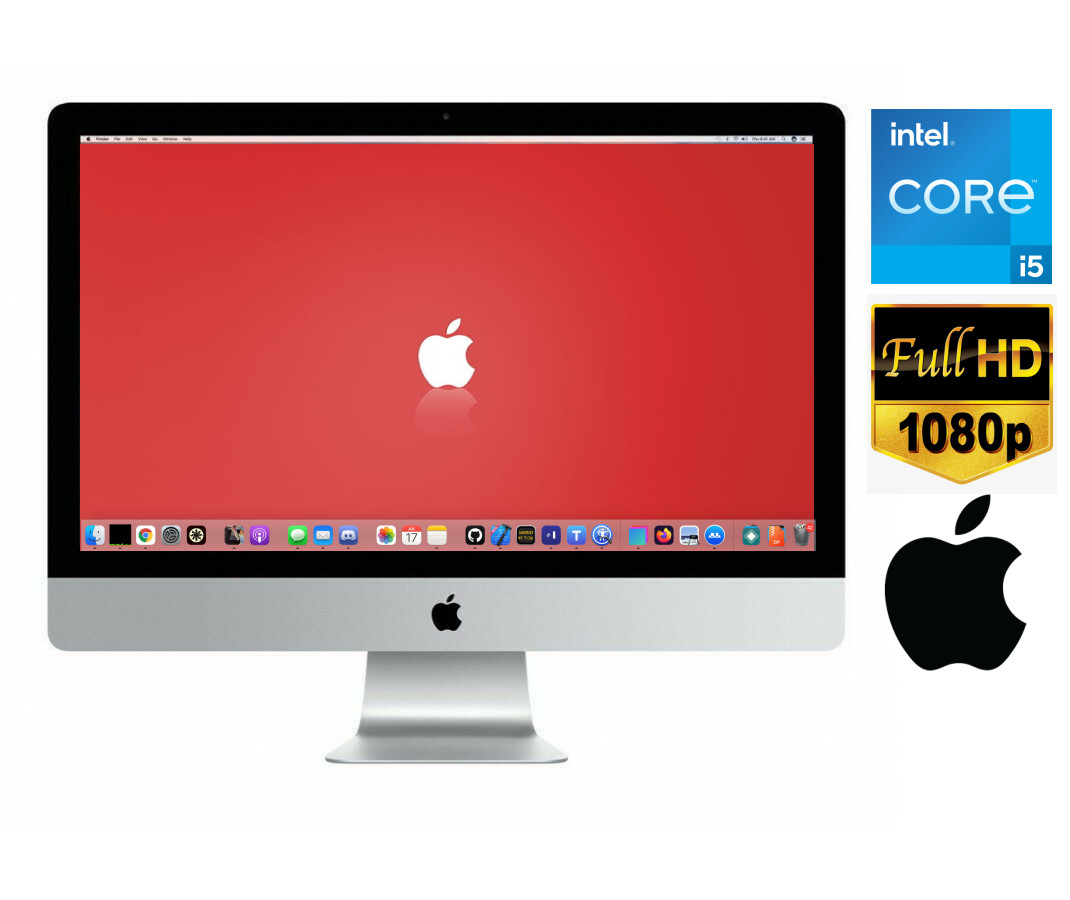 21.5" Apple Imac (Late 2012) i5 8GB 1TB HDD macOS Stacionarus kompiuteris
