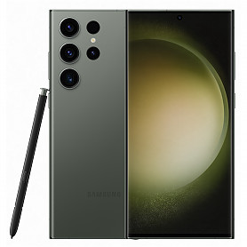 Galaxy S23 Ultra 5G 256GB Green S918B DS Восстановленный Мобильные телефоны