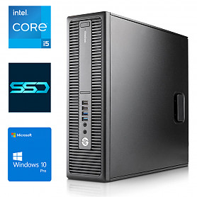 800 G2 SFF i5-6600 4GB 960GB SSD Windows 10 Professional Stacionarus kompiuteris