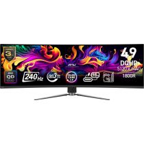 Monitor|MSI|49 "|5120 x 1440 pixels|Dual QHD|Native aspect ratio 32:9|QD-OLED|Curved|MPG491CQPXQD-OLED Monitorius