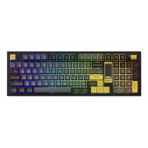 KEYBOARD WRL 5098B PLUS/ BLACK/ GOLD 6925758630917 AKKO