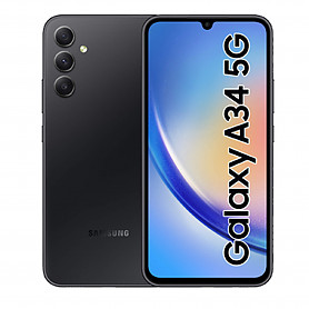Galaxy A34 5G 128GB A346 Black Demo Mobilieji telefonai