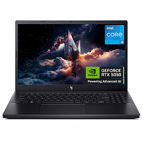 15.6" Nitro V15 i5-13420H 32GB 1TB SSD RTX 5050 Windows 11 Obsidian Black Ноутбук