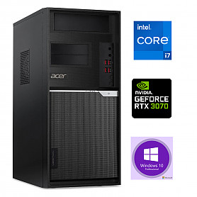 Veriton i7-11700 8GB 512GB SSD RTX 3070 8GB Windows 10 Стационарный компьютер