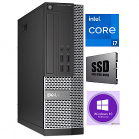 7020 SFF i7-4770 8GB 960GB SSD 1TB HDD Windows 10 Professional Stacionarus kompiuteris