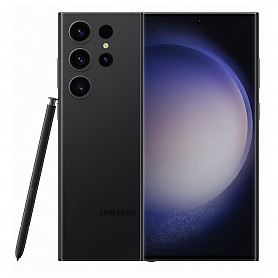 Galaxy S23 Ultra 5G 256GB Black S918B DS Восстановленный Мобильные телефоны