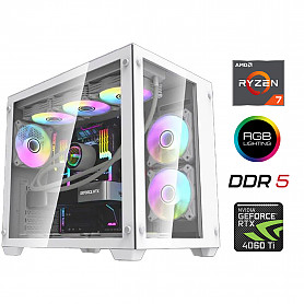 Ryzen 7 7700X 16GB 1TB SSD NVME RTX 5060 Ti NoOs Stacionarus kompiuteris