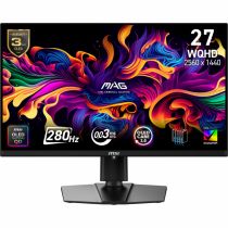 Monitor|MSI|26.5 "|2560 x 1440 pixels|Wide Quad HD|Native aspect ratio 16:9|QD-OLED|Flat|MAG271QPQD-OLEDX28 Monitorius