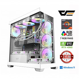 Ryzen 7 7800X3D 32GB 1TB SSD RTX 5060 Windows 11 Stacionarus kompiuteris