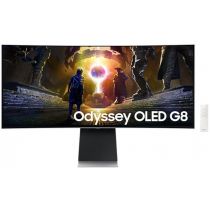 Monitor|SAMSUNG|34"|Gaming/ Smart/ Curved/ 21 : 9|Panel OLED|3440x1440|21:9|175Hz|0.03 ms|Speakers|Swivel|Height adjustable|Tilt|LS34DG850SUXDU Мониторы