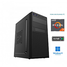 Ryzen 7 5700G 16GB 2TB SSD Windows 11 Pro Stacionarus kompiuteris