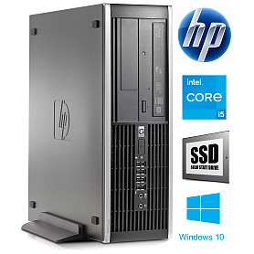 8100 SFF i5-650 16GB 480GB SSD Windows 10 Professional Stacionarus kompiuteris