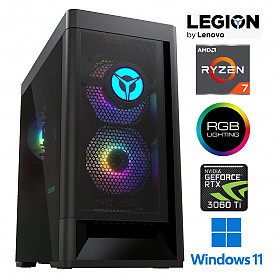 Legion T5 MT Ryzen 7 5800 32GB 1TB SSD + 1TB HDD RTX 3060 Windows 10 Stacionarus kompiuteris
