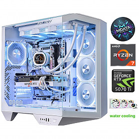 ArcticX Pro Ryzen 7 7800X3D 16GB 2TB SSD RTX 5070Ti Windows 11 Stacionarus kompiuteris