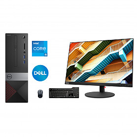 Vostro 3471 SFF i5-9500 8GB 1TB SSD Windows 11 Pro + ThinkVision T25D-10 + мышка + клавиатура Компьютерный комплект