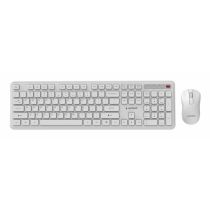 KEYBOARD +MOUSE WRL ENG/ WH KBS-WPS-01-W GEMBIRD