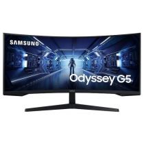 LCD Monitor|SAMSUNG|Odyssey G5|34"|Gaming/ Curved/ 21 : 9|Panel VA|3440x1440|21:9|1 ms|Tilt|Colour Black|LC34G55TWWPXEN Мониторы