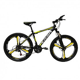27'5" XGSR Mountain Bike Black/Yellow Modern