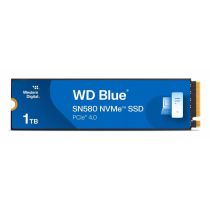 SSD|WESTERN DIGITAL|600xTBW rating|Read speed 4150 MB/ s|Write speed 4150 MB/ s|NVMe Yes|PCI Express 4.0|M.2|1000 GB|Blue SN580|WDS100T3B1E-00CHF0