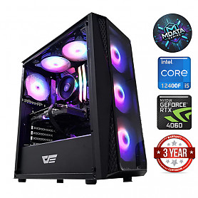 Core i5-12400F 16GB 1TB SSD RTX 5060 NoOS Stacionarus kompiuteris