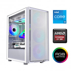 Core i5-10400F 16GB 512GB SSD RX580 NoOS Stacionarus kompiuteris