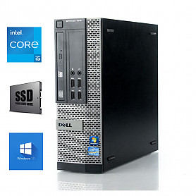 7010 SFF i5-3470 4GB 120GB SSD 1TB HDD Windows 10 Professional Stacionarus kompiuteris